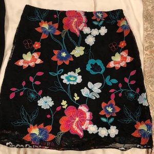 Floral skirt